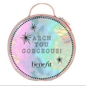 ARCH YOU GORGEOUS! Iridescent Round Makeup Bag